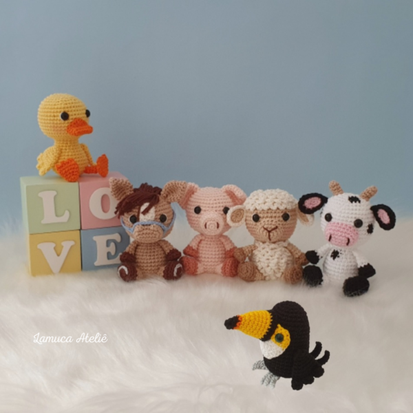 E-book Kit Fazendinha Amigurumi