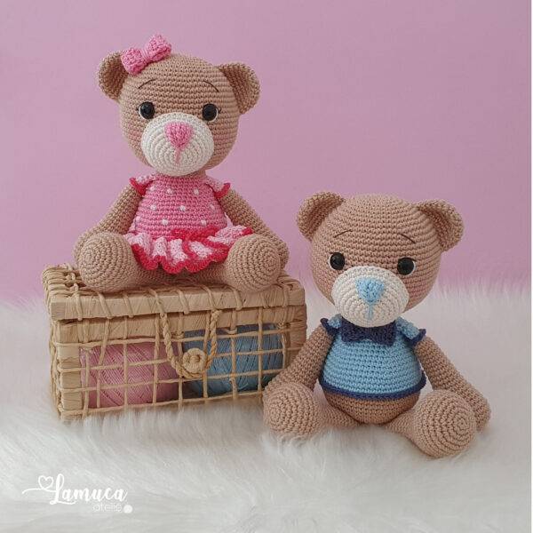 E-book Urso e Ursa Amigurumi