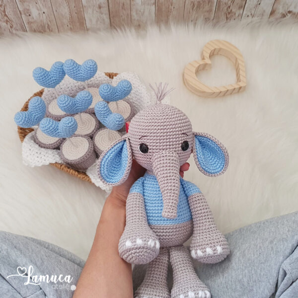 E-book Elefante Amigurumi - Imagem 4