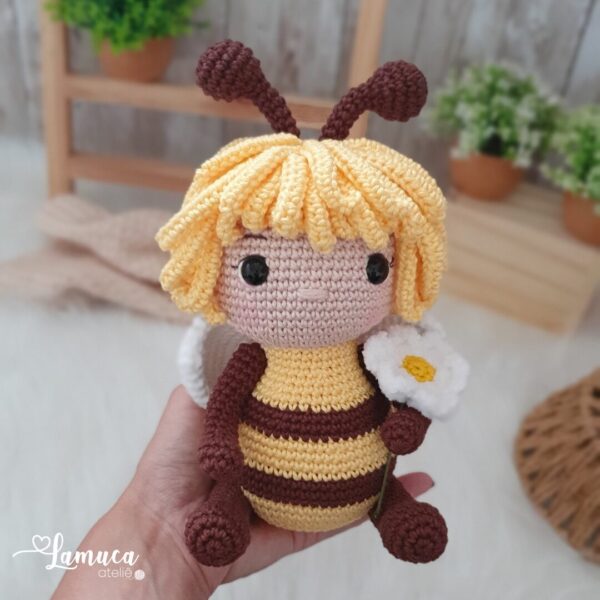 E-book Abelha Menina Amigurumi - Imagem 3