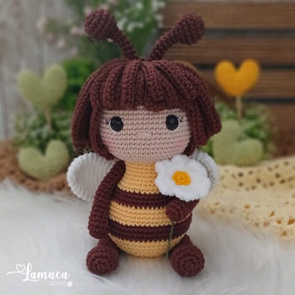 E-book Abelha Menina Amigurumi - Imagem 4