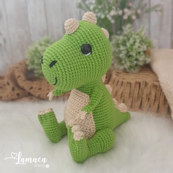 E-book Dinossauro T-Rex Amigurumi