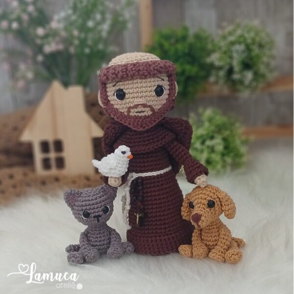E-book São Francisco de Assis Amigurumi