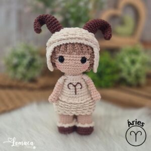 E-book Boneca Signo de Áries Amigurumi