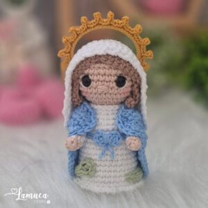 E-book Mini Nossa Senhora das Graças Amigurumi