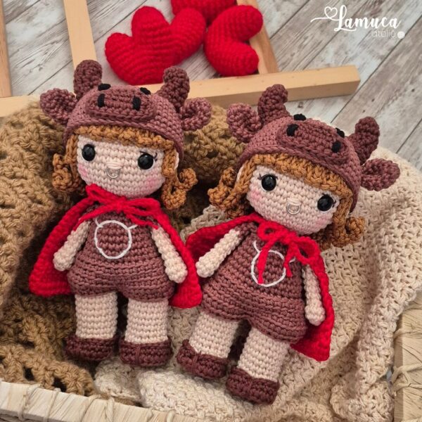E-book Boneca Signo de Touro Amigurumi - Imagem 3