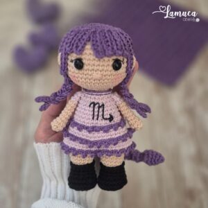 E-book Boneca Signo de Escorpião Amigurumi