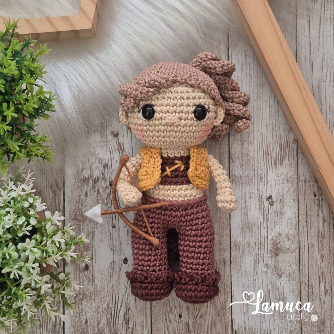 E-book Boneca Signo de Sagitário Amigurumi - Imagem 3