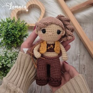 E-book Boneca Signo de Sagitário Amigurumi