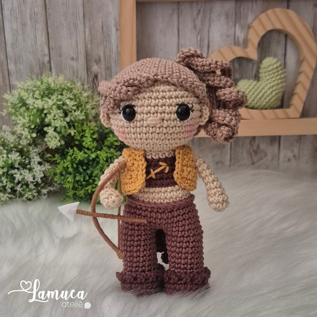 E-book Boneca Signo de Sagitário Amigurumi - Imagem 4